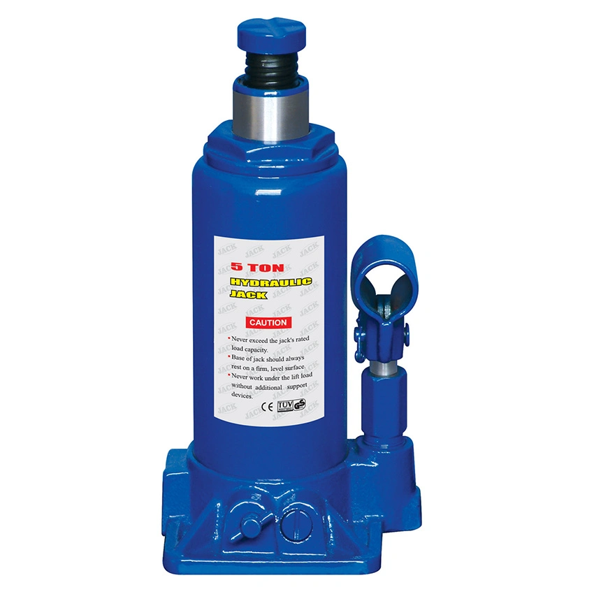 Auto Repair Tool 5 Ton Hydraulic Bottle Jack Safety Valve