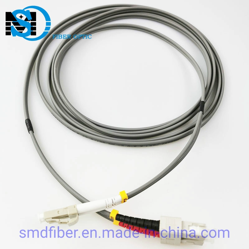 PVC Sc/Upc-LC/Upc Fiber Patch Cord Cable