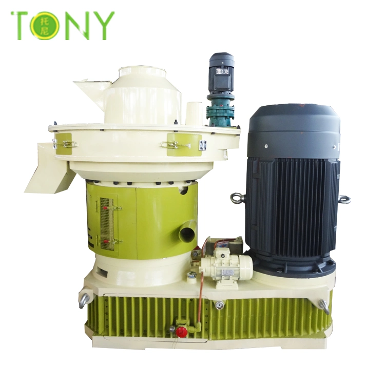 CE ISO Certificate Vertical Ring Die Wood Shaving Pellet Making Machine with 132kw