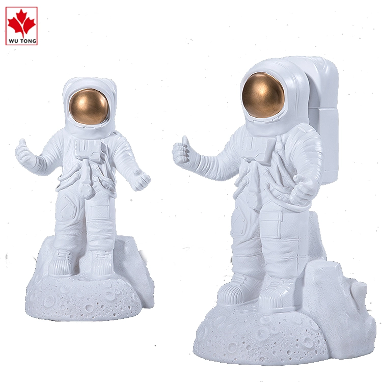 New design Resin Storage Tank Decoration of Children's Room Astronaut Piggy Bank