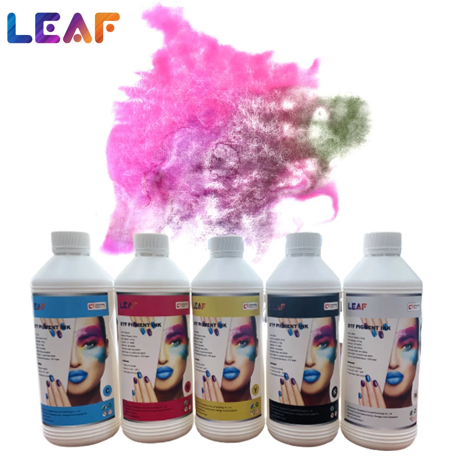 New Fluorescent Dtf Ink 1L for Epson I3200 Printer T Shirt Printing Machine