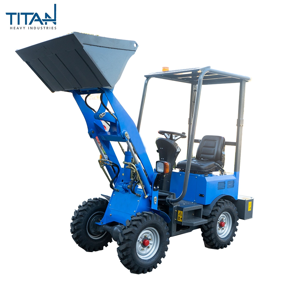 Wheeled Titan Picked in Container front end battery wheel loader with CE