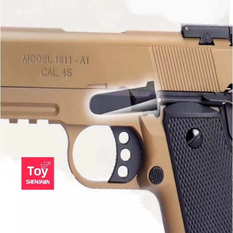 Figure Eagle Electric Hand Toy Gun Boys and Children Blow Back Automatic Burst Laser Lollok 1911 Model Hanging Jieying.