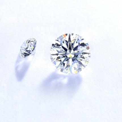 Wholesale/Supplier White Lab Grown Diamond Round Cut Hpht Lab Diamond