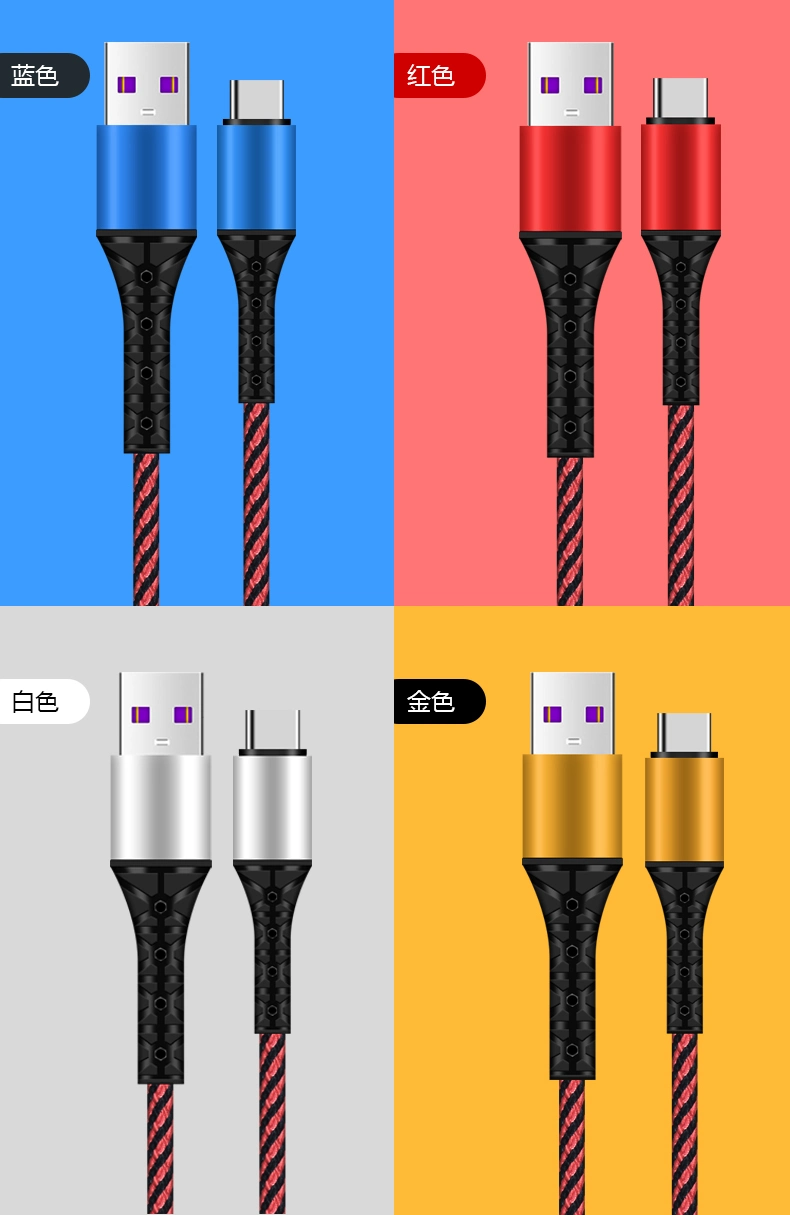 Nylon Braided High quality/High cost performance 1m 2m USB Data Cable Charger Fast Charging Data Cable Micro USB Cable for iPhone Cable