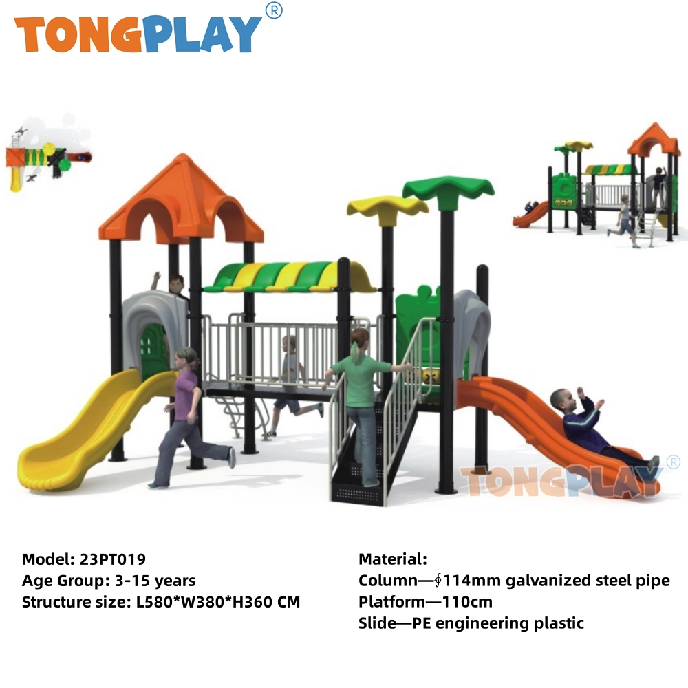 Slide Outdoor Playground Kids Park Outdoor Playground Challenging Adventure Playhouse Lovely Game