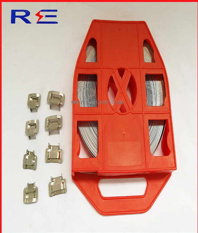 تركيبة طاقة شريط الربط من الفولاذ المقاوم للصدأ رقم 304#