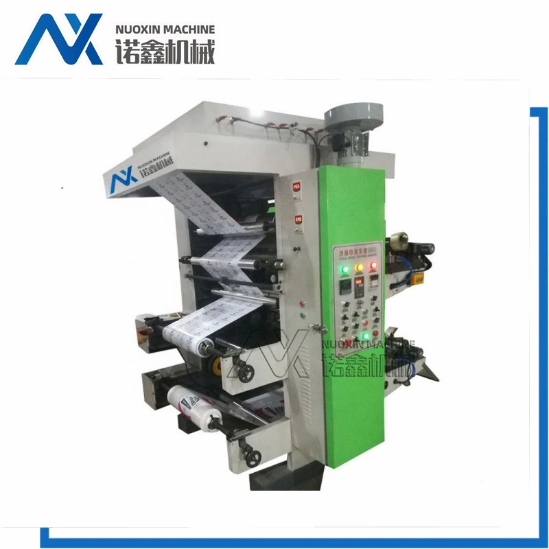 4 Farbe Nuoxin Marke Laminator Papier Flexo Druckmaschine