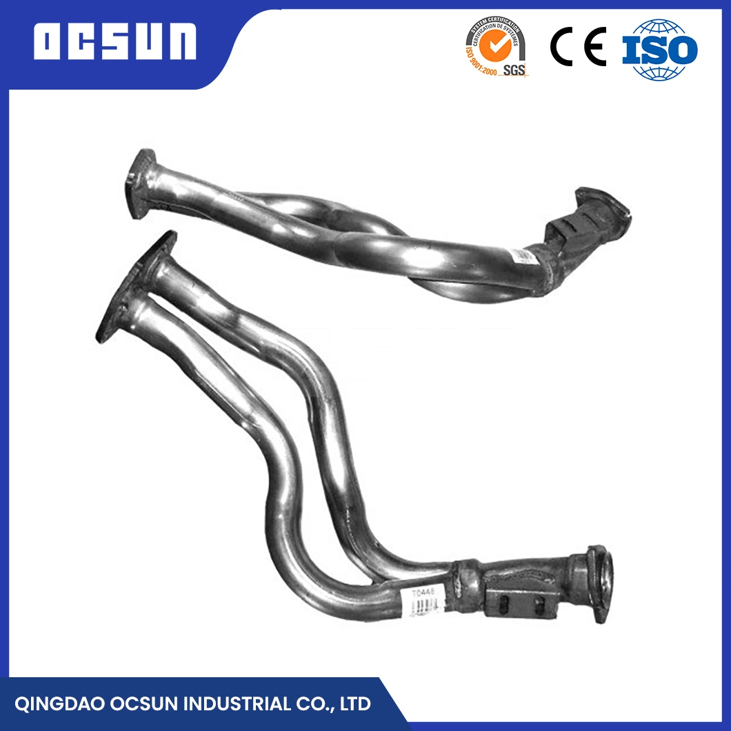 Ocsun tubos de escape frente a China de fábrica de fugas de tubo de escape delantero muestra disponible silenciador automático frente los tubos de escape