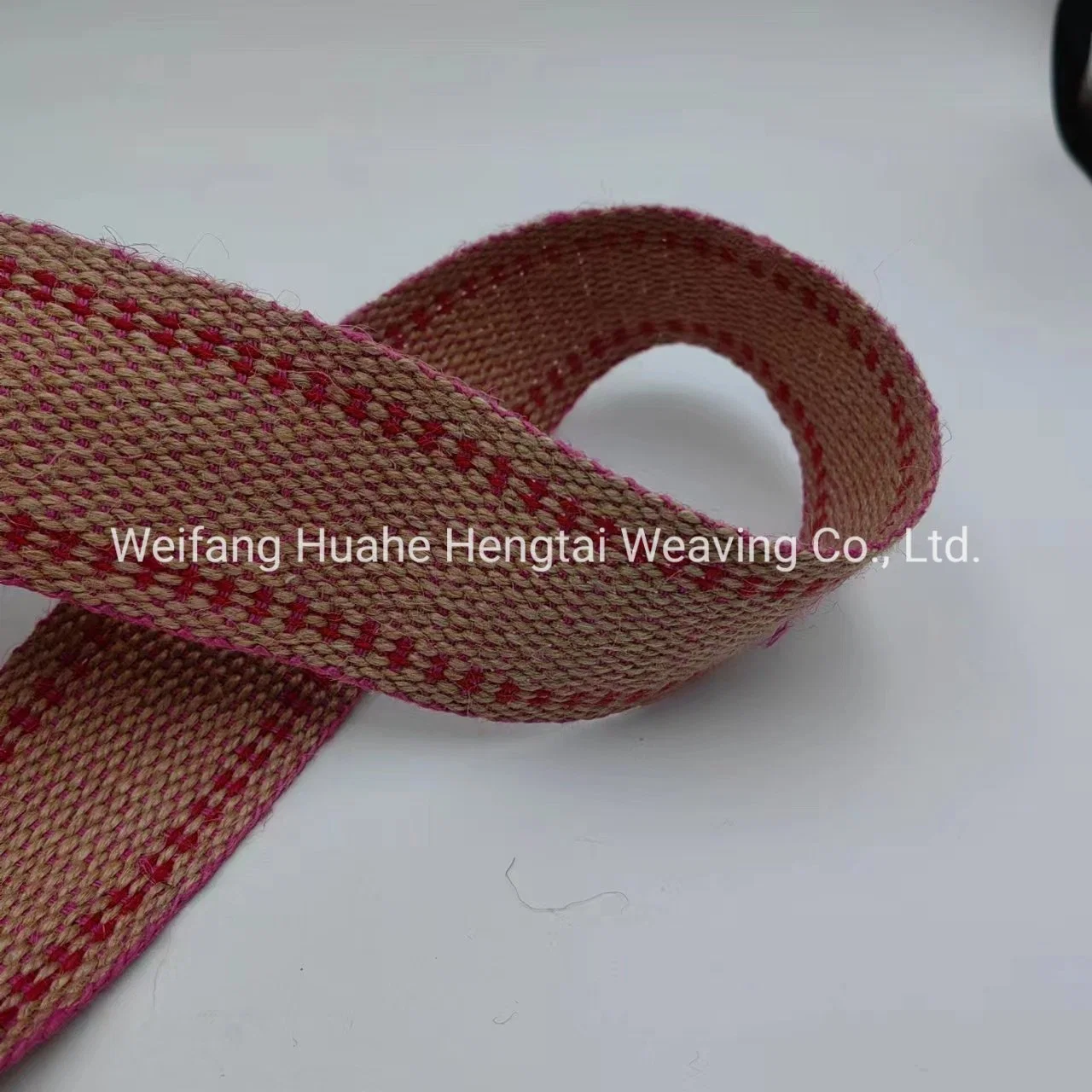 National Style Color Jute Ribbon with Adjustable Thickness