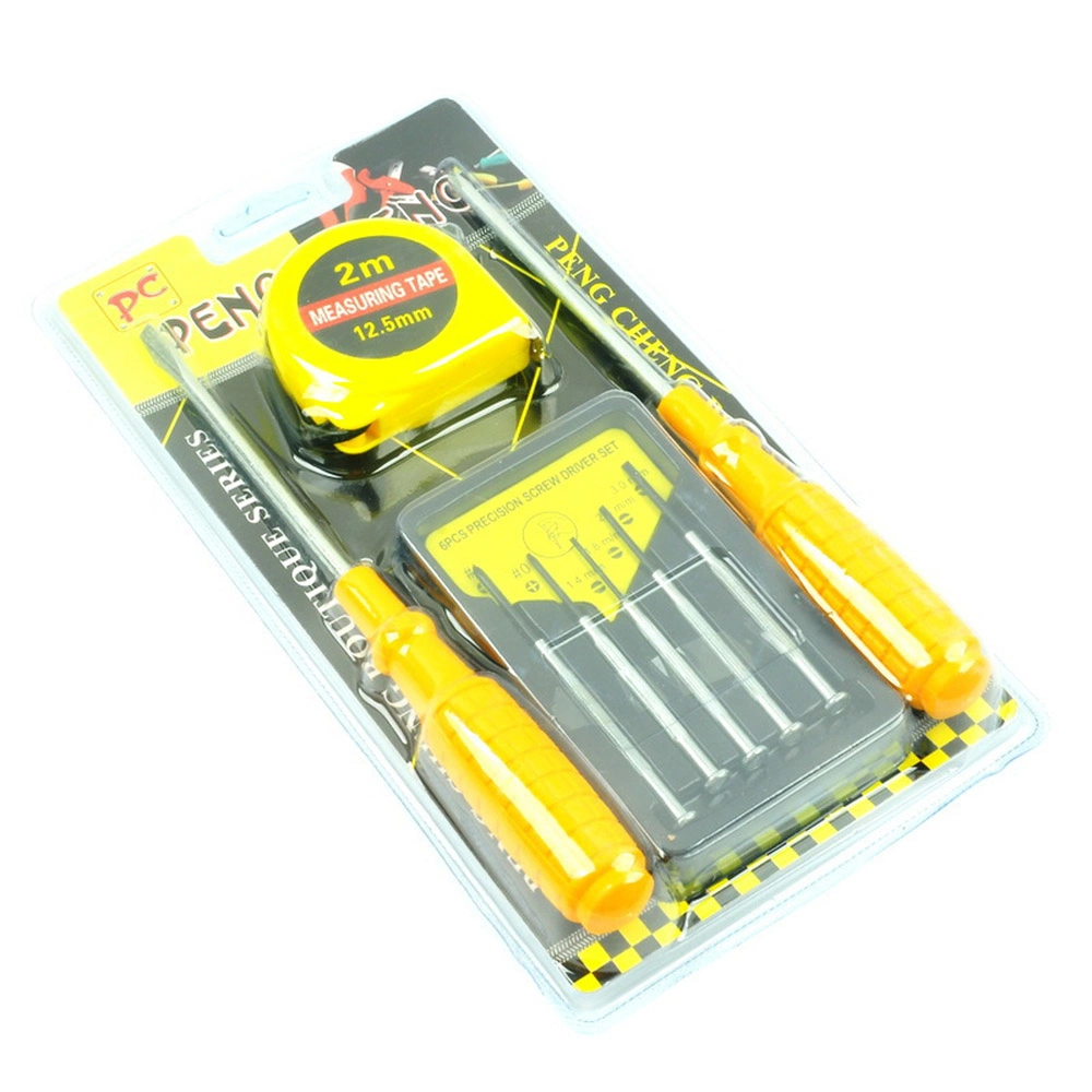 Multifunctional Screwdriver Combination Tape Measure and Art Knife Hardware Tool Set