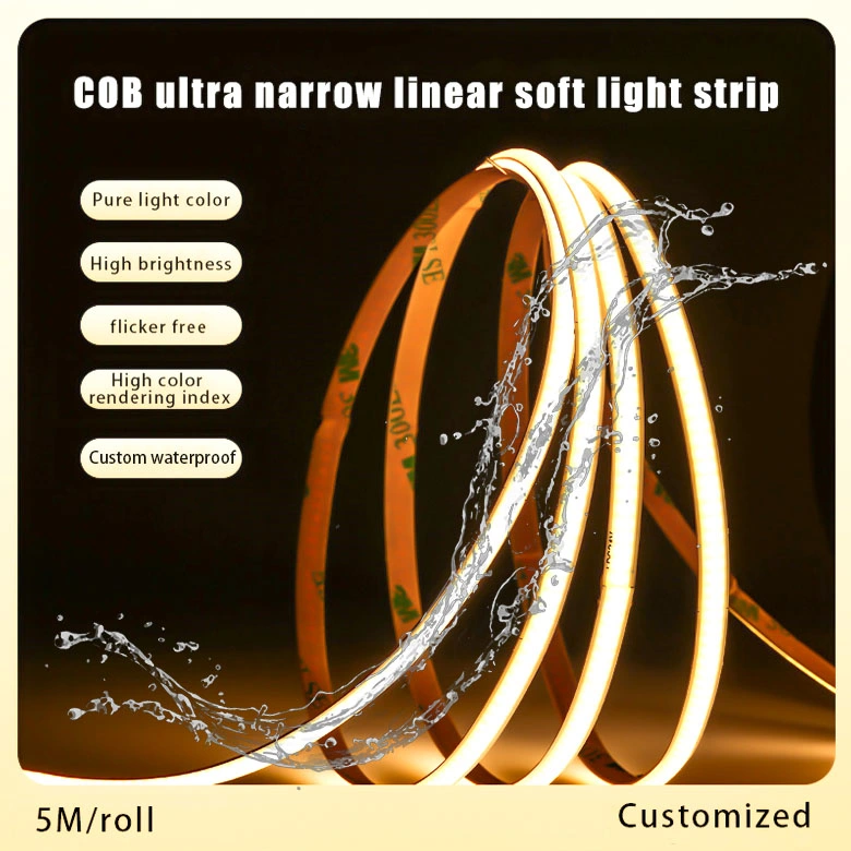 RGB COB Strip Light Chip on Board RGB LED Strip 480LEDs/M High quality/High cost performance  5 Years Warranty