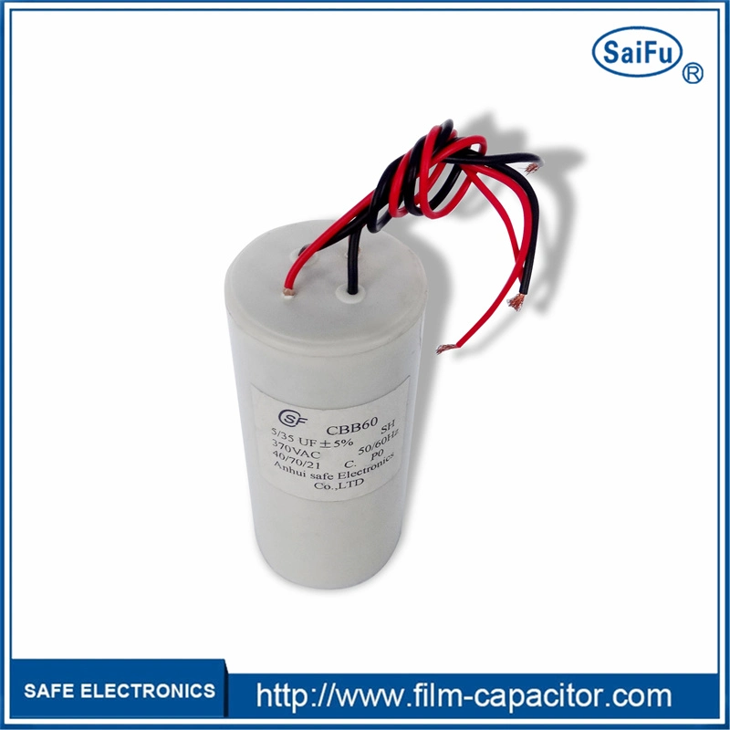 Capacitor MKP com sólidos ou fio entrançado