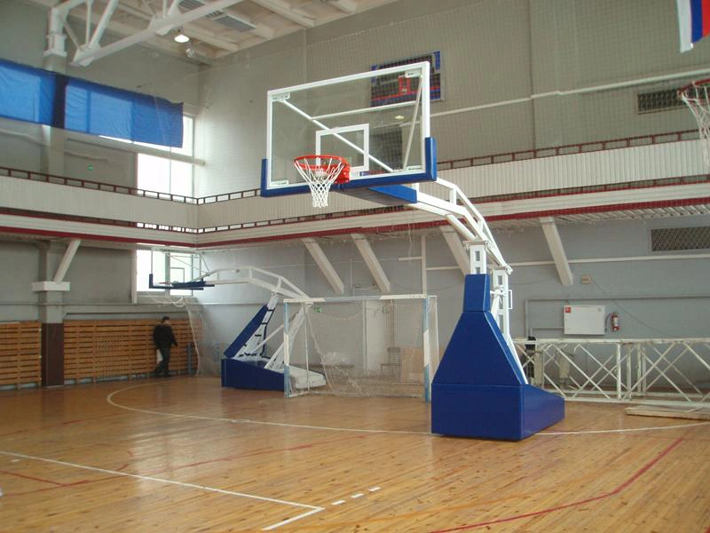 Portable Basketball Equipment Set, Spring Assisted Basketball Stand Hoops for Competition