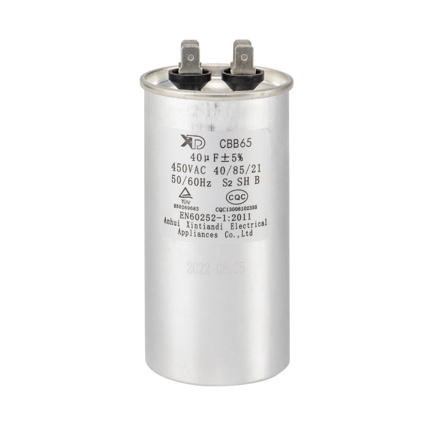 AC Dual Capacitor for Fan Motor Cbb65 Run Capacitor