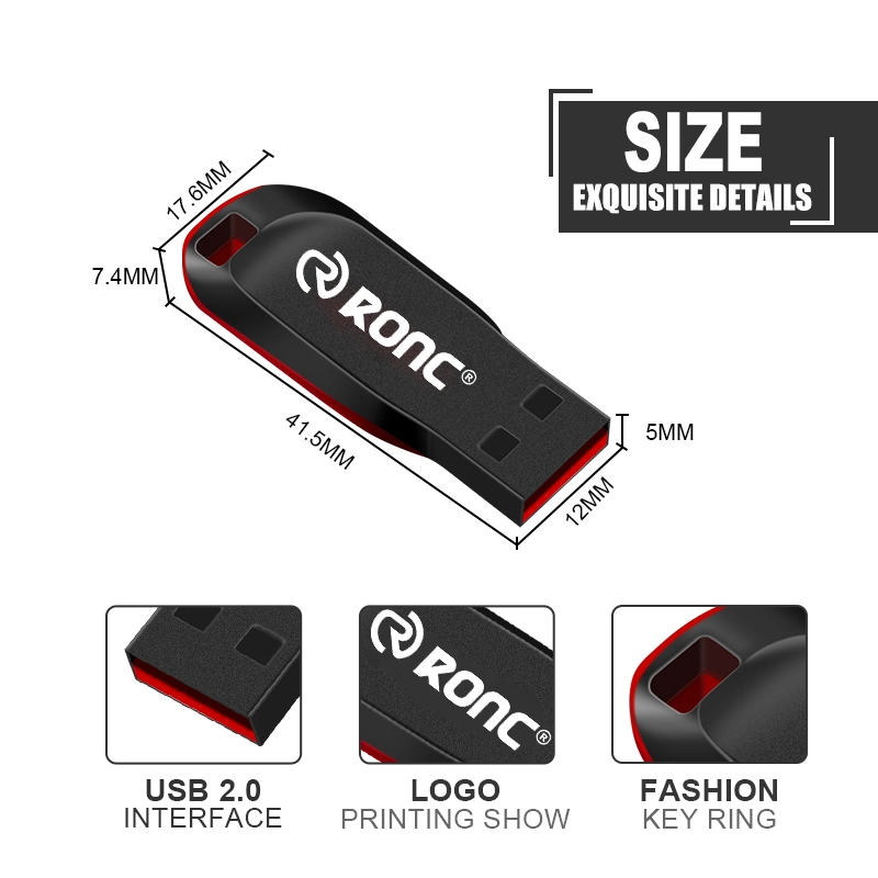 Commerce de gros logo personnalisé 4GB 8Go et 32 Go à 64 Go de 128 Go de 512 Go USB 2.0 3.0 disque Flash USB Flash Memory Stick Pen Drive