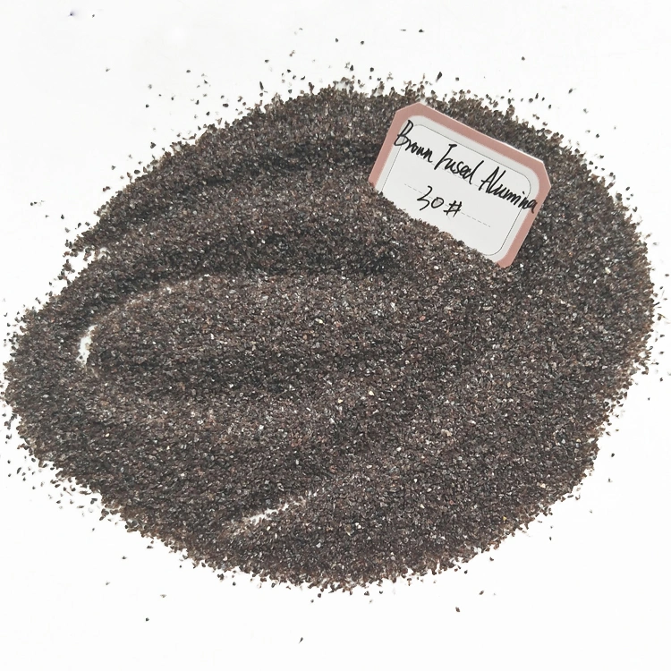 Tilting Furnace Brown Fused Alumina Abrasive Grits Fepa 30# 36# 46# for Cutting Discs