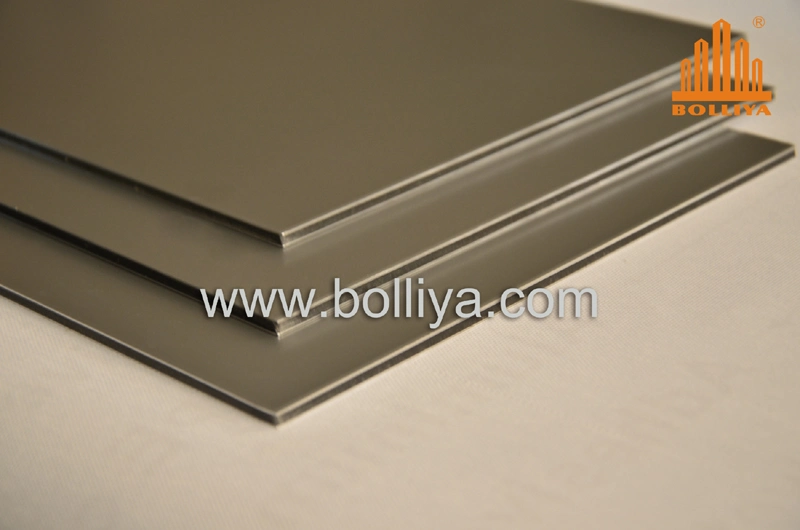 Silver Brush Hairline Brushed Acm Signage Material for Sign Writing