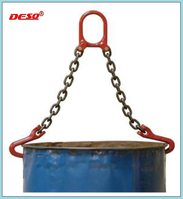 1 Ton SL Type Drop Forged Steel Lifting Drum Clamp with Chain