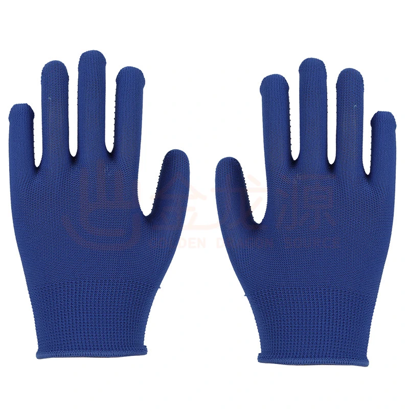 Защита рук, нейлоновые 13 перчатки для сада с сенсорным экраном и иглой, для работы вне помещений Безопасность работы дешево тонкие нескользящие дышащие варежки DOT