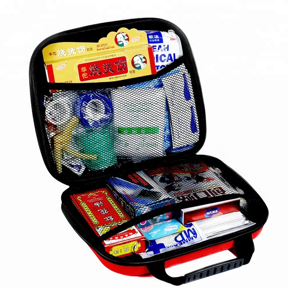 Custom EVA First Aid Kit Shockproof EVA First Aid Box Portable Storage Bag Medicine Box Medicine Case