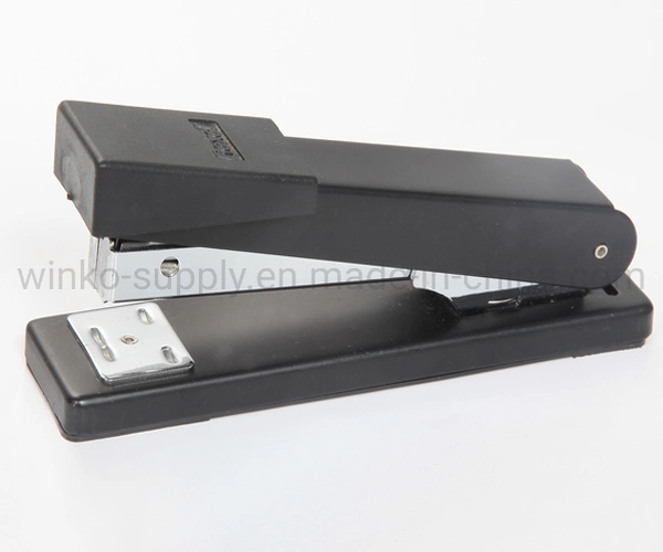Black Medium Metal Stapler for Office Stationery