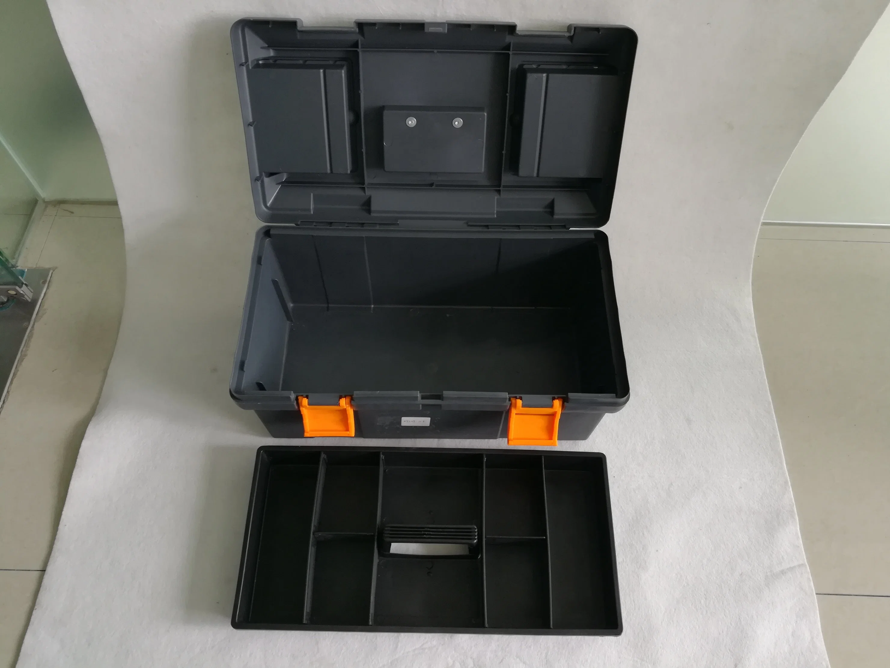 O Plástico Ferramentas Manuais Bandejas única caixa de ferramenta para ferramentas de hardware