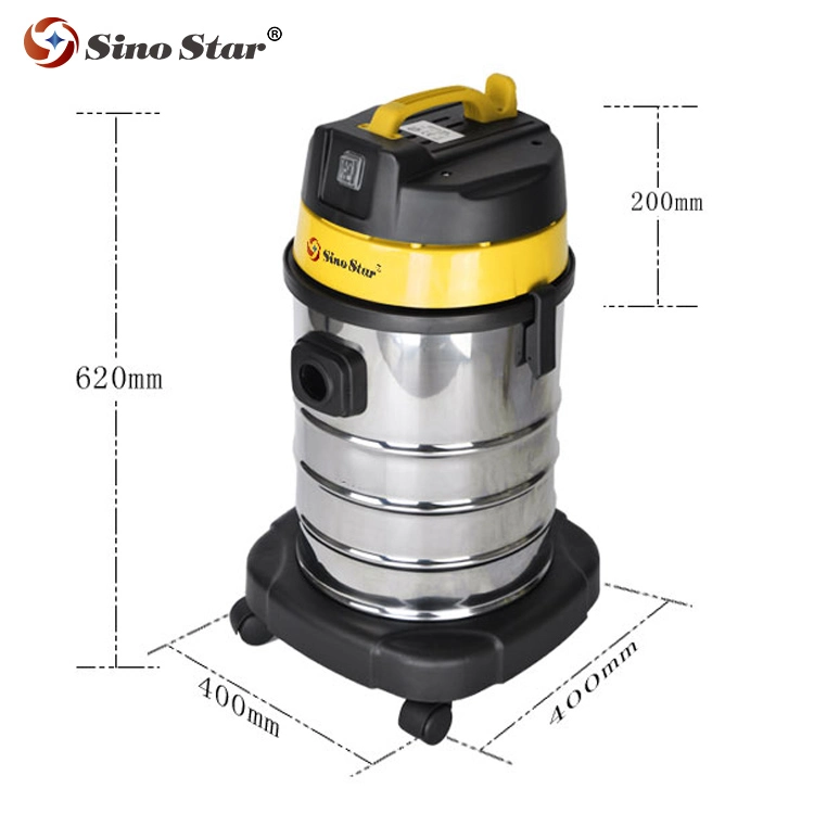 Sino Star 2020 30 Litres 1800W Bagged Powerful Portable Household Car Wet and Dry Canister Home Vacuum Cleaner