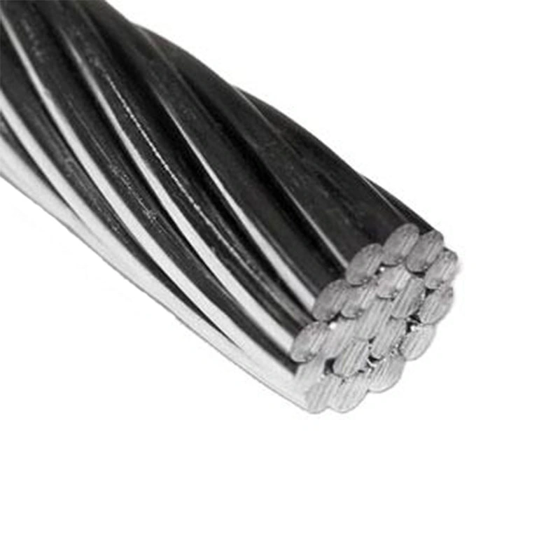 BS 215 Standard Steel Core Aluminum Sca Conductor ACSR Conductor 50mm 100mm