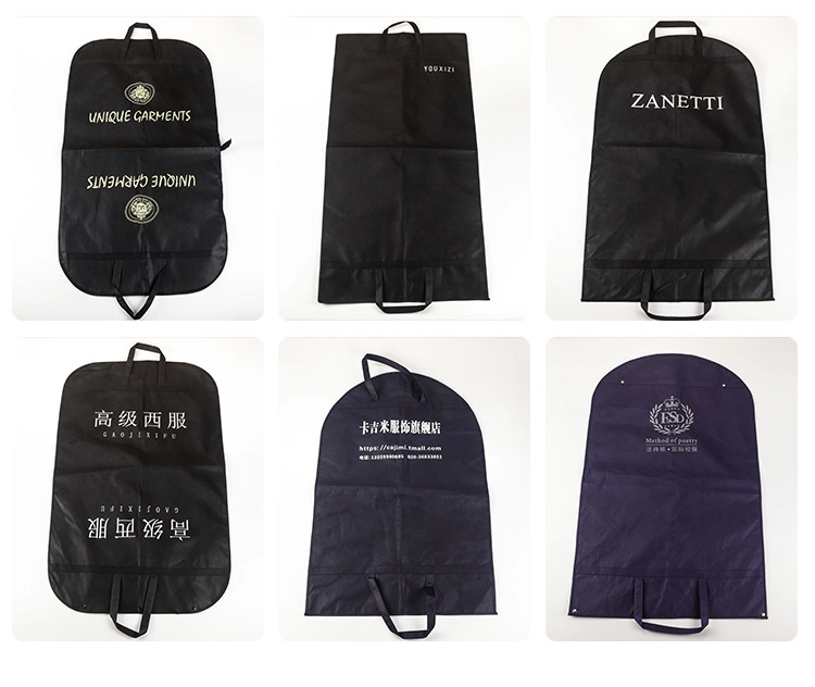 Custom Non-Woven Garment Bag, Suit/Overcoat/Clothes Storage Bag