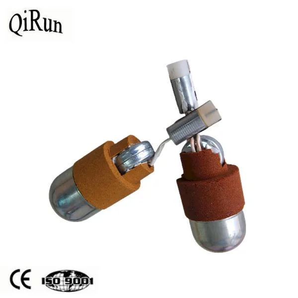 Molten Metal 2 in 1 Probe for Measuring Temperature and Collecting Sample