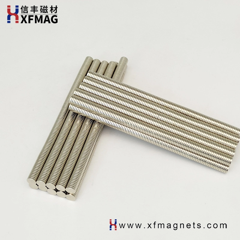 Permanent NdFeB Neodymium Magnet Cylinder Rare Earth N45uh D3.5*1.5 Disc Magnetic Material