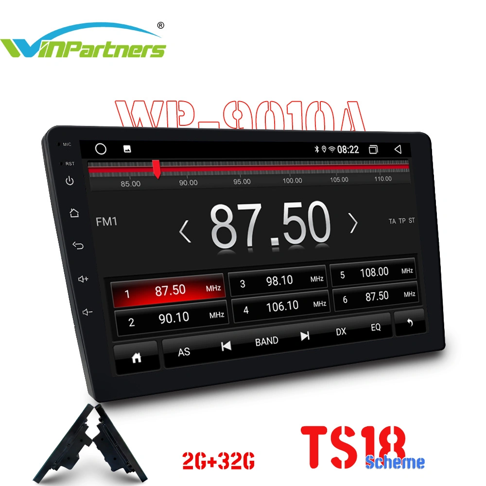 2g+32g 9-Inch All-in-One Machine Steering Wheel Control HD Screen MP5 Player Android Wp9010A