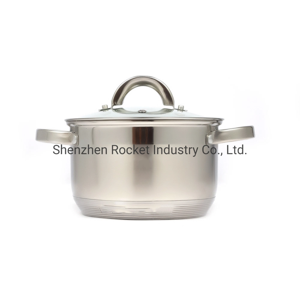 OEM Cuisine Casseroles casserole de gros pot de la cuisine en acier inoxydable Ensemble