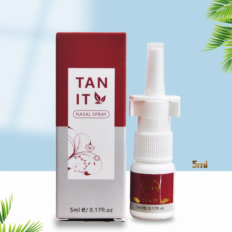 Free Freight Hot Selling Personal Custom Label Tanning Nasal Spray Nuskin Sunless Tanner Melano Tan