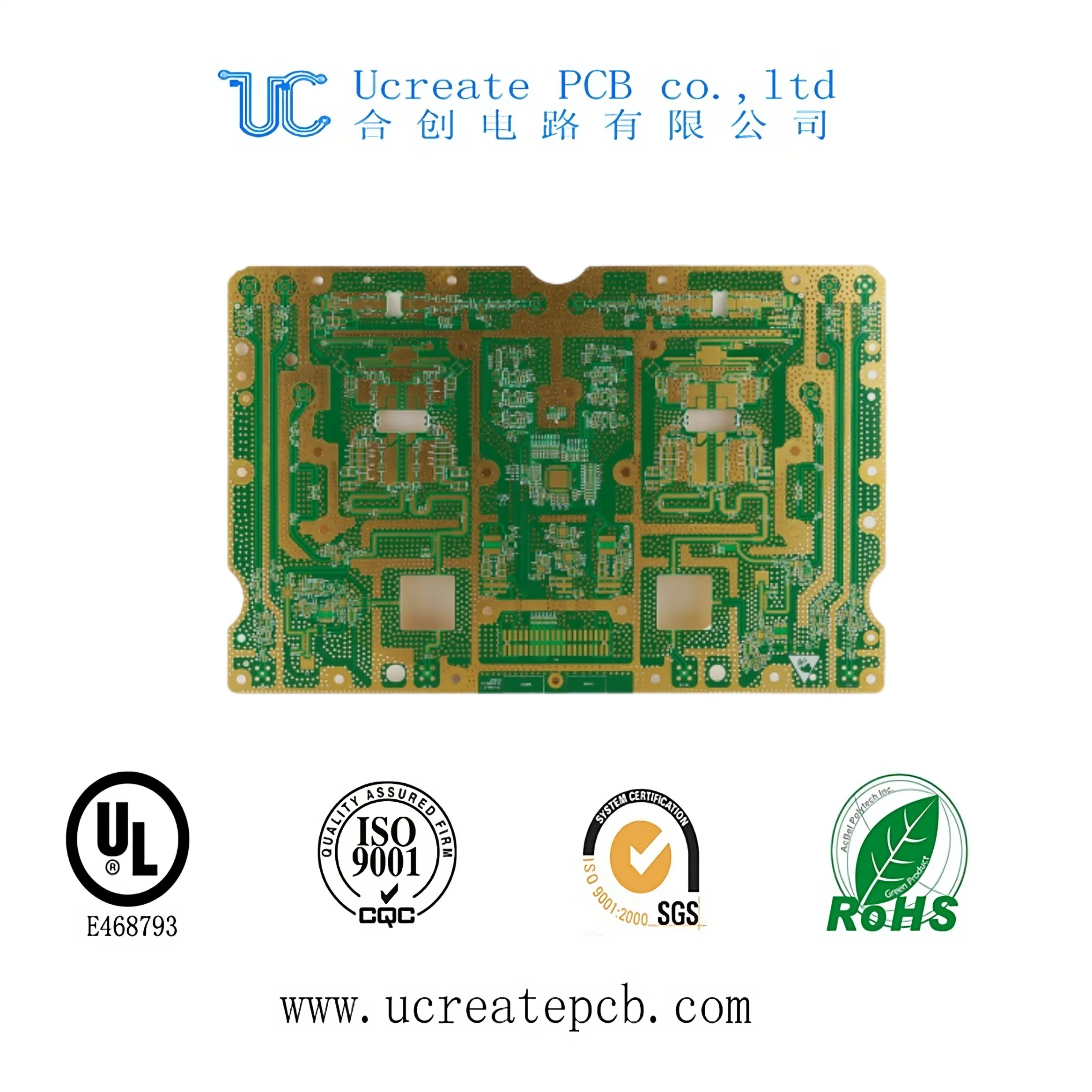 Rigid Printed Circuit Board PCB with Copy Clone and OEM Service