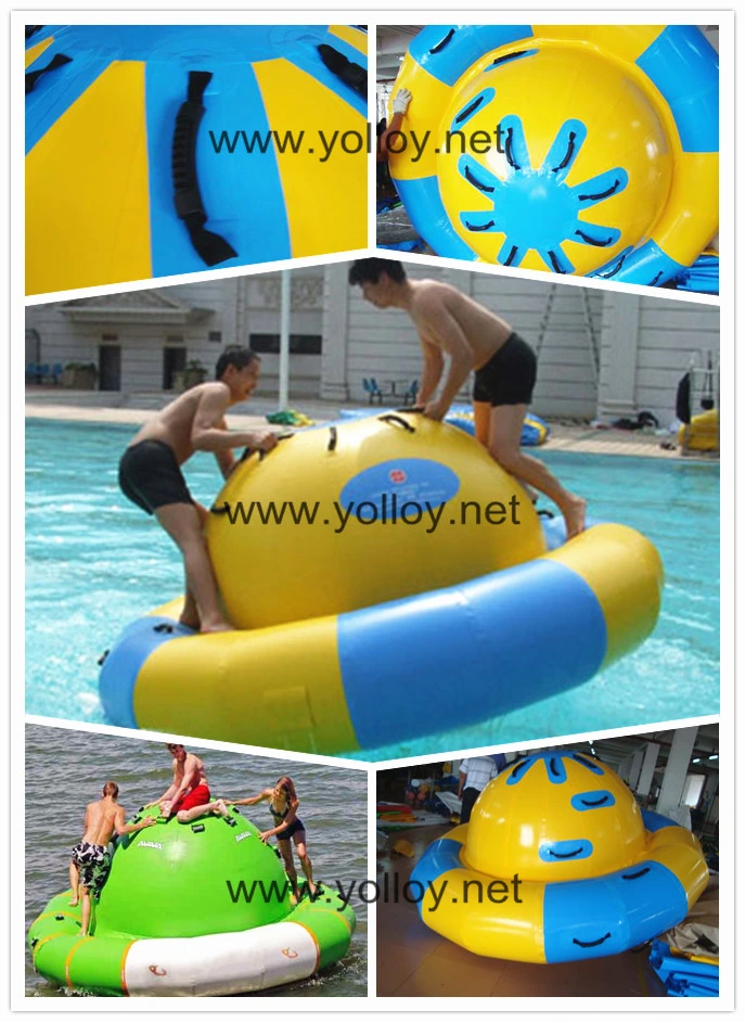 Inflatable Saturn Rocker as Water Park Toy