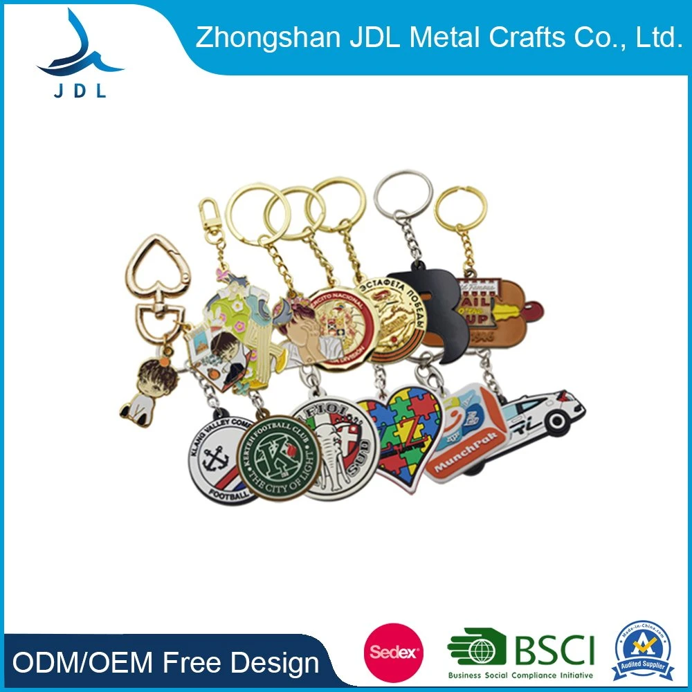 Wholesale/Supplier Parts Holesale Souvenir Key Chain Manufacturers in China Promotion Iterms Custom Iron Metal UK Shopping