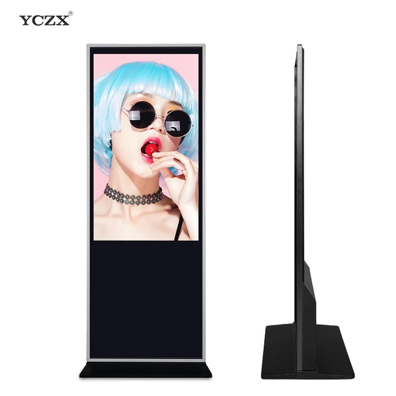 75 Inch Advertising Media Player Digital Signage LCD Display Touch Screens