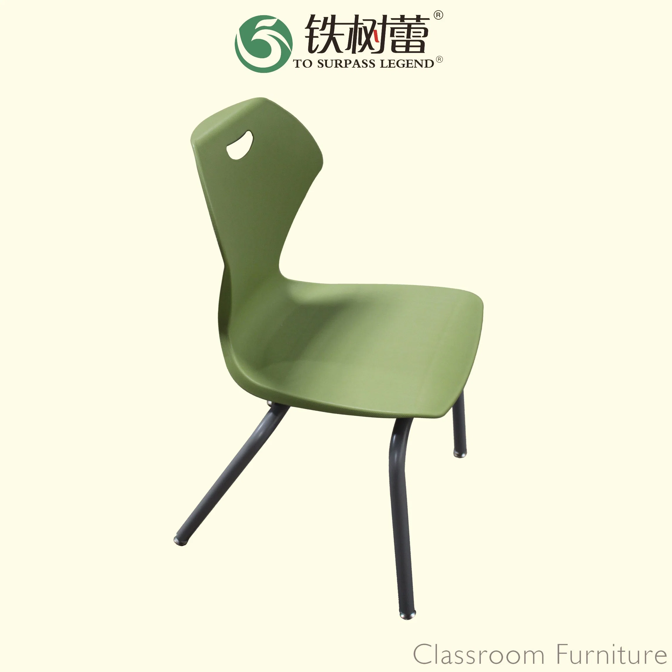 Produto novo aluno de plástico cadeira (BZ-0154) Mobiliário escolar