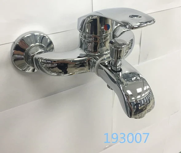 Building Materials Bathroom Faucet Wall Mounted Bath Mixer