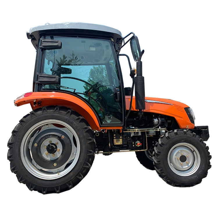 China Hot Sale Cheap Farm 60HP Tractor /Mini Rice Harvester Tractor /Small Garden Machinery for Agriculture