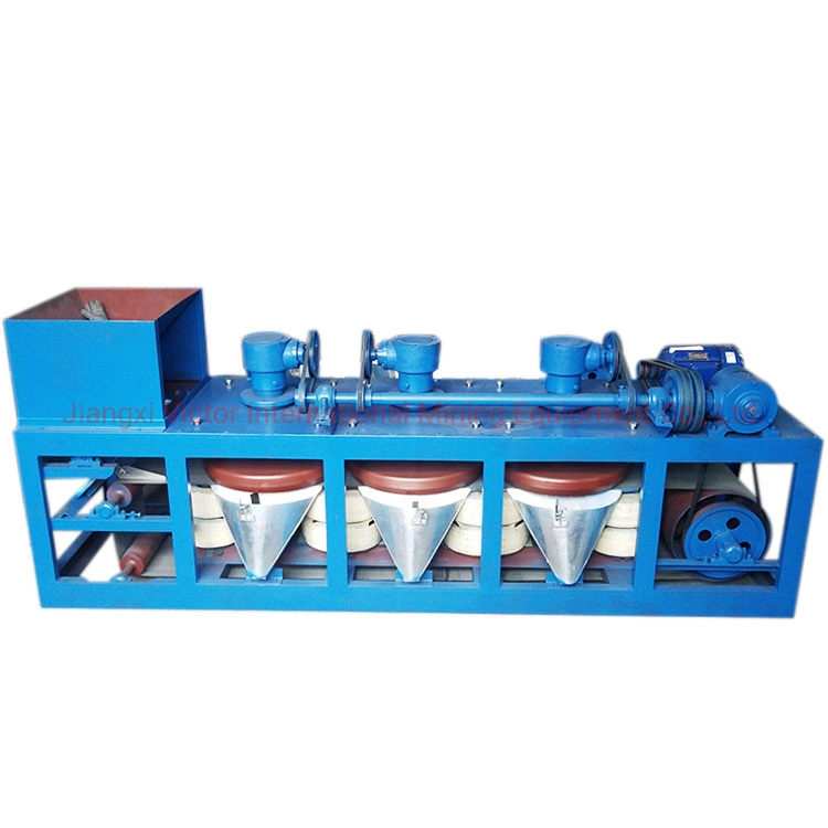 High Intensity 18000 Gauss Electromagnetic Separator for Upgrading Coltan Tantalite Tin Tungsten Concentrates