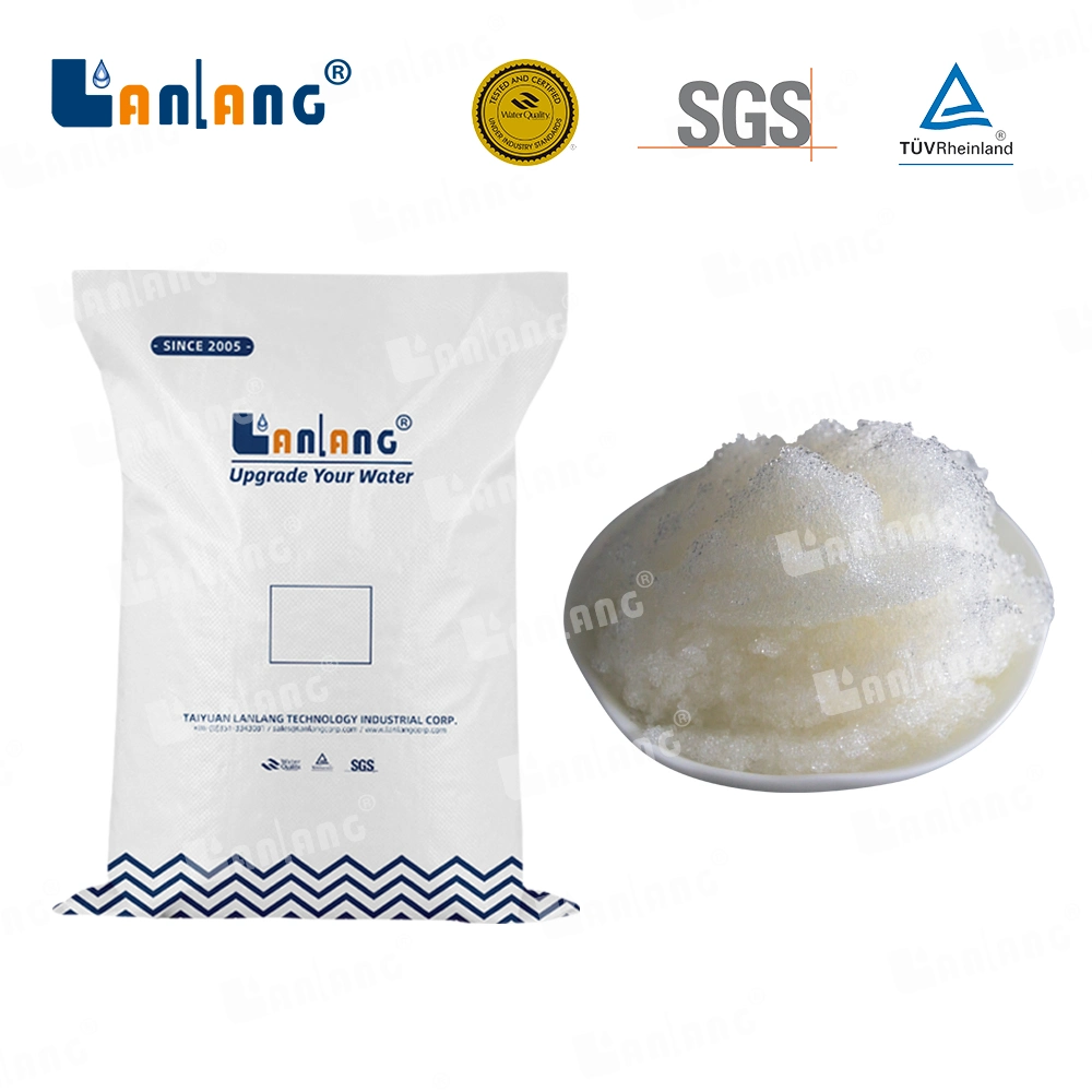 China Lanlang Polymer Resin Anion Exchange Resin 201*4 Ion Exchange Resin