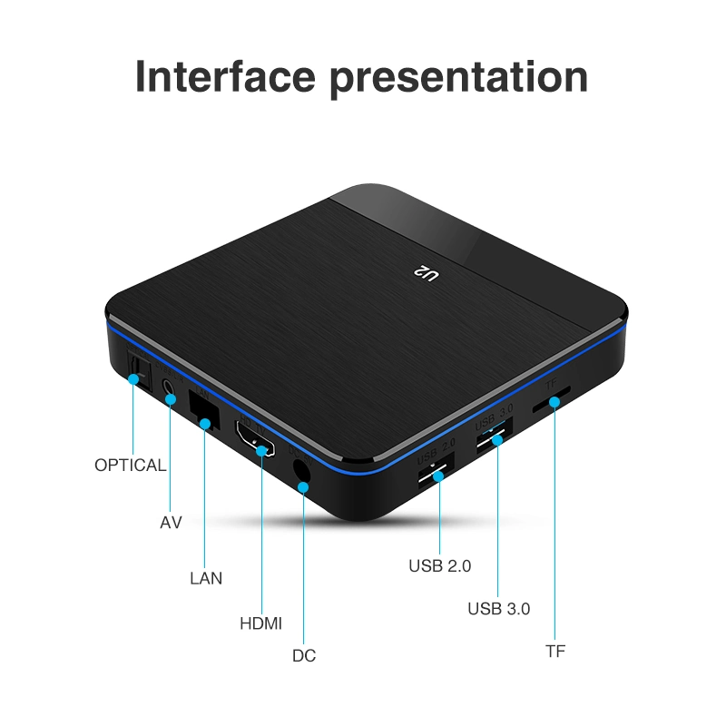 4GB+46GB Android 9.1 5g WiFi Bluetooth 4.1 4K TV Box