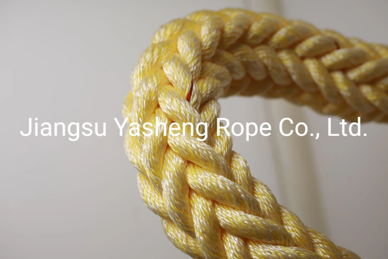 8/12 Strand Polyester Polypropylene PP Mixed Nylon Polyamide Marine Mooring Rope