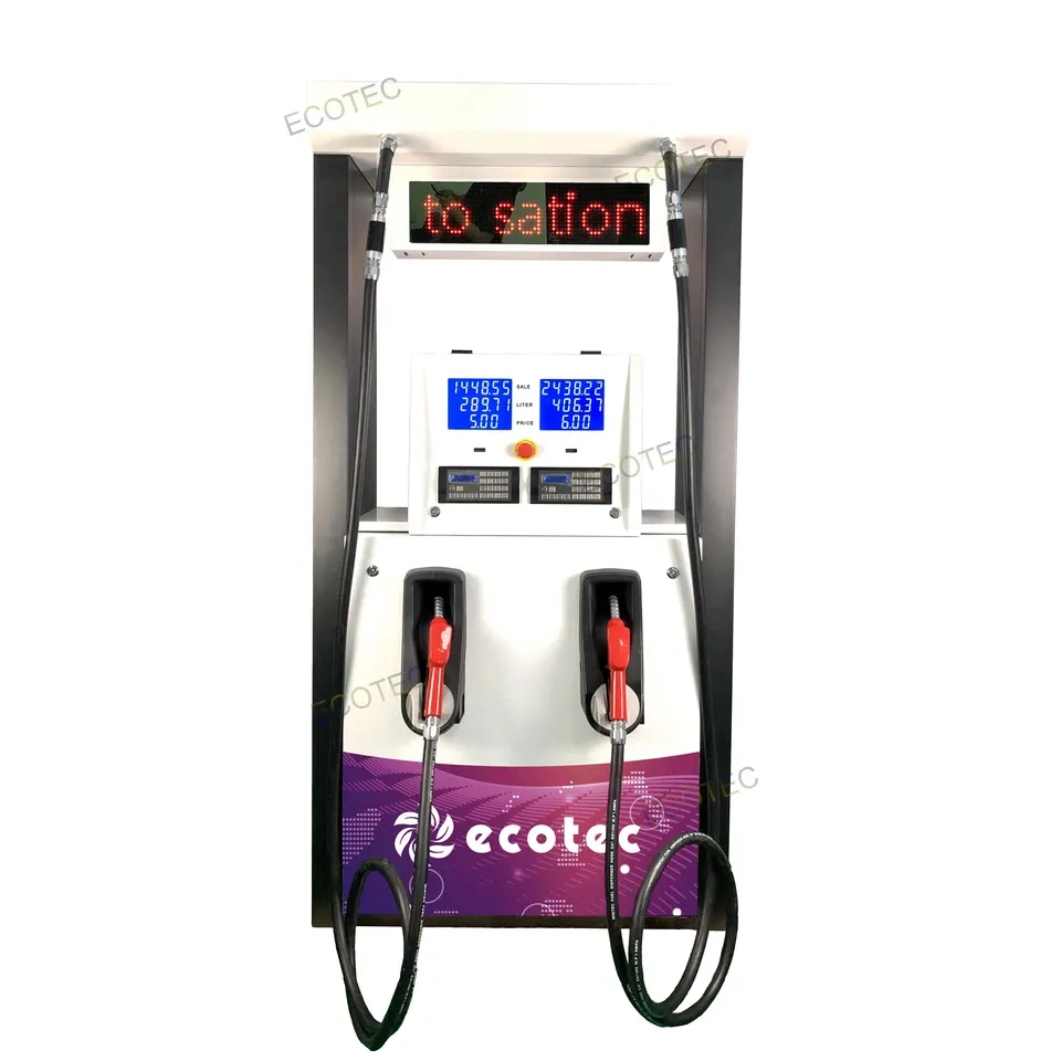 Ecotec novos tipos de dispensador de combustível modelo T para combustível E a estação de óleo