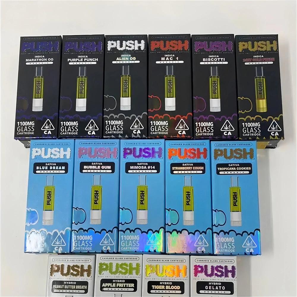 Wholesale/Supplier Empty Push All Full Glass Diposable Vape Pen Pod Packaging 1ml 1.0ml 1000mg 1g 1 0.8ml 0.8 Ml 510 T Threaded Live Resin Ceramic Coil Hhc Cartridges