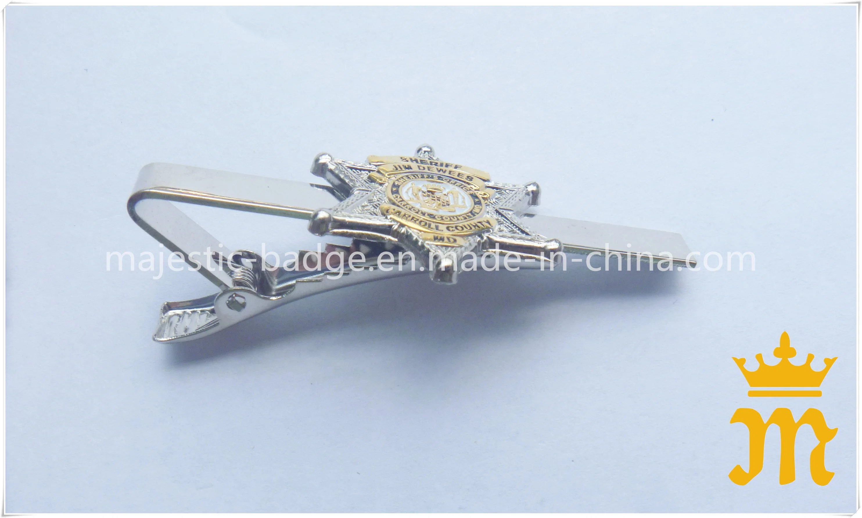 Customized 3D Plating Gold Tie Clip (Hz 1001 H004)