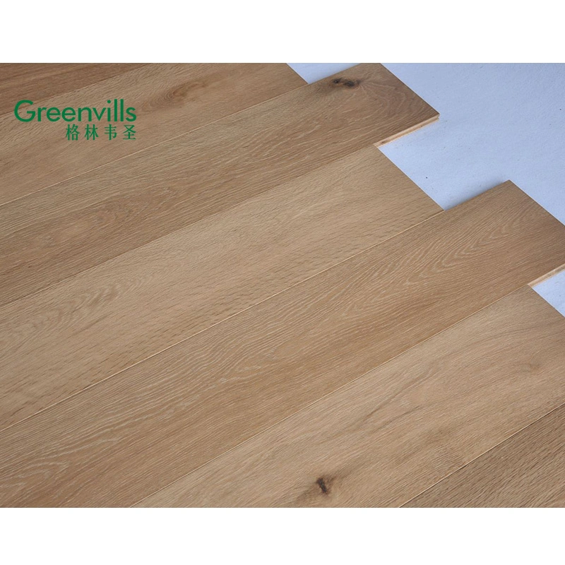 High Quality Original Wood Hot Sale Engineered Oak Dotan Grey with Plywood Core Parquet Flooring